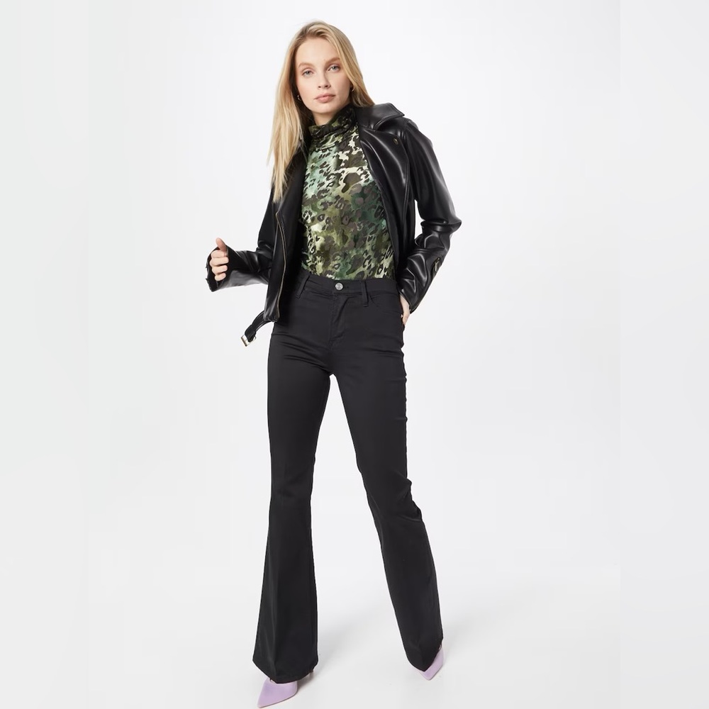 Guess Cheetah Velvet Bodysuit
